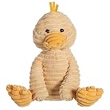 Apricot Lamb – Kuscheltier Ente 23 cm – Plüsch Spielzeug Plüschtier für Kinder und Baby – Flauschiger Stofftier zum Spielen, Geschenk & Kuscheln – Gemütliches Schmusetier – Cord Ente