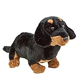 Teddys Rothenburg Kuscheltier Hund Dackel 30 cm schwarz-braun Plüschhund Plüschtier