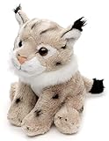 Uni-Toys - Luchs Plushie - 13 cm (Länge) - Plüsch-Katze - Plüschtier, Kuscheltier