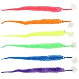 XiXiRan Magic Worm Spielzeug, 12 Stück Süßer Magischer Wurm, Twisty Zauberwurm, Magischer Fuzzy-Wurm, Wurm Katzenspielzeug, Magische Raupe, Bunt Wurm Spielzeug Für Kinder Und Katze