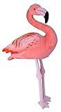 Wild Republic 22298 Plüsch Flamingo, Cuddlekins Jumbo, Kuscheltier, Plüschtier, 86 cm, pink