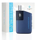 WOLKENKRAFT FX MINI ULTRA Premium Vaporizer - USB-C | Magnetisches Slide-In-Mundstück | Titan-Kammer | Temperatur 100-220 °C | Betriebstimer 3-5 Min. | 100% Konvektion *Nachtblau*