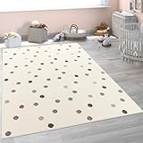 Paco Home Kinderteppich Teppich Kinderzimmer Mädchen Jungs Verschiedene Motive Und Größen, Grösse:120x160 cm, Farbe:Beige 3