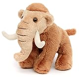 Uni-Toys - Mammut Plushie - 13 cm (Länge) - Plüsch-Elefant, prähistorisches Wildtier - Plüschtier, Kuscheltier