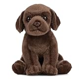 Living Nature Soft Toy - Stofftier Labrador Welpe, braun (16cm), Unbekannt