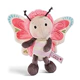 NICI Kuscheltier Schmetterling 25 cm – Schmetterling Plüschtier für Mädchen, Jungen & Babys – Flauschiges Stofftier zum Spielen, Sammeln & Kuscheln – Gemütliches Schmusetier