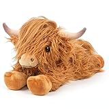 CUCKOOL Wärme-Kuscheltier Erwärmen in der Mikrowelle -Highland Cow