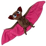 JazRvr Fledermaus Kuscheltier, Halloween Plüschtier, Weiches Stofftier Für Kinder Und Erwachsene, 42 cm x 18 cm, Deko