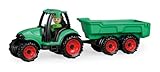 Spielzeug-Traktor Set mit Anhänger: geeignet für Sandkasten (Lena)