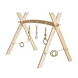 Ehrenkind® Spielbogen Baby | Spielbogen Baby Holz inkl. DIY Zubehör Set | Fördert die Motorik | Spieltrapez | Baby Gym Natur | Spielbogen Holz Natur