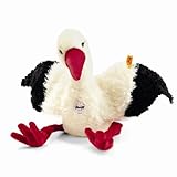 Steiff 064661 - Oskar Schlenker-Storch 40 Plüsch, weiß