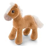 NICI Kuscheltier Pony Lorenzo 16 cm stehend I Plüschtier für Jungen, Mädchen & Babys I Flauschiges Stofftier zum Kuscheln, Spielen & Schlafen – 48372
