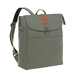 LÄSSIG Baby Wickelrucksack Wickeltasche Babytasche stylische Tasche inkl. Wickelzubehör/Backpack Adventure, Olive