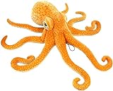 YunNasi Kuscheltier Krake Kreative Plüschtier Oktopus Kissen Naturgetreu Gestaltet, Prima als Spielzeug Geschenke für Kinder (50cm)