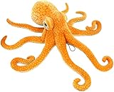 YunNasi Kuscheltier Krake Kreative Plüschtier Oktopus Kissen Naturgetreu Gestaltet, Prima als Spielzeug Geschenke für Kinder (50cm)