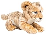 Uni-Toys - Löwenbaby - 22 cm (Länge) - Plüsch-Löwe, Wildtier - Plüschtier, Kuscheltier