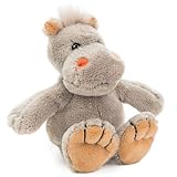 Schaffer 5750 Kuscheltier Nilpferd Lola XS, 16 cm, grau