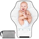 MORROLS Tragbare Wickelunterlage für Unterwegs, Waschbare Wickelunterlage für Babys und Kleinkinder Inkontinenzauflage Atmungsaktiv Komfortable,fürs Kleinkind Jungen Mädchen.