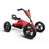 BERG Buzzy Red Pedal Gokart, Kinderfahrzeug, Tretauto, Kinderspielzeug, Hohe Sicherheid und Stabilität, Kettcar ab 2 Jahre