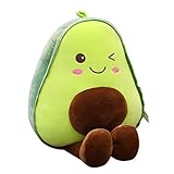 Nette Plüsch Avocado Spielzeug, Plüsch Avocado Puppe Cute Obst Gemüse Stofftier Plüschtier Kuscheltier Avocado Plüschtier Weiches PlüschKissen Kuscheltier Plüsch Für Schlafzimmer Wohnzimmer, 30CM