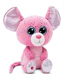 NICI Kuscheltier GLUBSCHIS Maus Miss Mausie 25cm pink - Stofftier aus weichem Plüsch, niedliches Plüschtier zum Kuscheln und Spielen, für Kinder & Erwachsene, tolle Geschenkidee - 49699