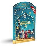 Ramadan-Kalender 2025 | Countdown Eid Kalender | Überraschungskalender | 30-Tage-Kalender voll mit Spielzeug, Süßigkeiten, Quiz für Kinder | Geschenkidee für Eid Mubarak | Ramadan Adventskalender