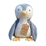 Efie Bio-Kuscheltier Pinguin groß – Bio Baumwolle (KBA), recycelte Füllung, waschbar & Allergiker geeignet – nachhaltig & handgefertigt – Made in Germany