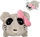 Sad Hamster, Hamster Kuscheltier, Sad Hamsti Meme Plüschtier mit Eingebautem Geigensound, Sprechender Hamster Plushie Geschenk für Kinder, Familie, Freunde