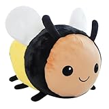 LGWJHCY Bienen Plüschtiere, Weiche Bienen Kuscheltier Spielfigur Plüsch, Bumblebee Plüsch Spielzeug, Tolles Geschenk für Jungen Und Mädchen Zum Fantasievollen Spielen.