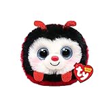 TY Izzy Marienkäfer Beanie Balls 3' | Beanie Baby Weiches Plüschtier | Sammlerstück Kuscheliger Stoffteddy