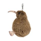 VICASKY 2 Stück Plüsch Kiwi Vogel Braunes Kuscheltier aus Weichem PP Baumwollmaterial Dekoratives Haustier Stofftier für Wohnzimmer Schreibtisch Schlafzimmer und