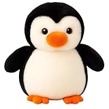 PDirat Pinguin Kuscheltier, 20cm Süßes Plüschtier Pinguin, Ideal Als Schlafbegleiter Und Reisekissen