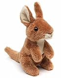 Uni-Toys - Känguru Plushie, stehend - 15 cm (Höhe) - Plüschtier, Kuscheltier