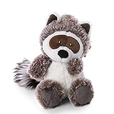 NICI Kuscheltier Waschbär Rauly Raccoon 35cm – Waschbär Plüschtier für Mädchen, Jungen & Babys – Flauschiges Stofftier zum Kuscheln & Spielen – Weiches Schmusetier – Forest Friends Kollektion