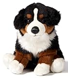 Uni-Toys - Berner Sennenhund, sitzend - 25 cm (Höhe) - Plüsch-Hund, Haustier - Plüschtier, Kuscheltier