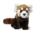 WWF WWF14790 Plüschkolletion World Wildlife Fund Plüsch Roter Panda, realistisch gestaltetes Plüschtier, ca. 23 cm groß und wunderbar weich, Mehrfarbig