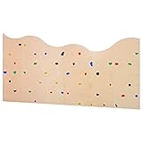 Sport-Tec Kletterwand, Turnwand, Klettergerüst, Kids inkl. 40 Klettergriffe, 6-TLG.