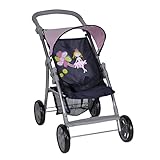 Knorrtoys 16894 - Puppenbuggy Liba - princess blue, 52 x 30 x 15 cm