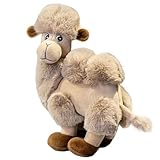 Kamel Plüschtier, Süßes Kuscheltier Plüsch Puppe Weich Flauschig Wie EIN Echtes Stofftier Wüstenkamel Umarmungskissen Für Kinder(Gray,38cm/15in)
