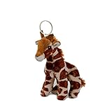 Mimex WWF00294 - Schlüsselring Giraffe, 10 cm