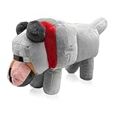 Philoctes Plüschtier Stofftier 30cm, Grau Wolf Kuscheltier Figuren Plush, Lustiges Plüsch Kuschelig Ideal zum Sammeln Puppe Geschenk für Kinder Fans