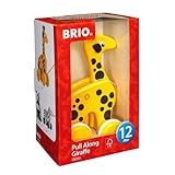 Nachzieh-Giraffe für Mädchen und Jungen ab 1 Jahr (BRIO)