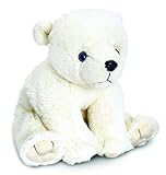 Lashuma Plüschtier Eisbär, Keel Toys Kuscheltier weißer Teddybär, Stofftier Polarbär 25 cm