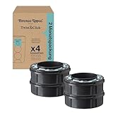 Tommee Tippee Twist & Click Advanced Windeleimer Original-Nachfüllkassetten, Exklusivpackung mit 4, je 10,5 Meter, einfaches, preiswertes Nachfüllen, 4 X 10,5 m