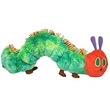 Raupe Nimmersatt Kuscheltier, 9.8 inch Kleine Raupe Plüschtier, die kleine,Baby Stofftier Spielzeug für Kinder Geburtstag und Weihnachten