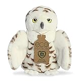 Aurora, 35029, Eco Nation Schneeeule, 20,3 cm, weiches Spielzeug, weiß