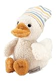 Sterntaler Spieltier, Kuscheltier mini Ente Edda Lou mit Beanie Mütze, Trösterchen für Jungen und Mädchen