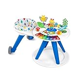 Baby Einstein, Around We Grow 4-in-1 Spieltisch & Lauflernhilfe mit Lichtern & Musik, Lauflernwagen mit Spielstation,15 Aktivität Spielzeug, 360° drehender Sitz, höhenverstellbar, Kinder ab 6 Monaten