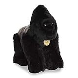 Aurora 80431 - MiYoni Silverback Gorilla, 33 cm, Plüschtier, Schwarz