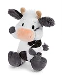 NICI Kuscheltier Kuh Cowluna 33cm - weiß - Weiches Plüschtier – niedliches Stofftier zum Kuscheln & Spielen – tolle Geschenkidee für Kinder & Erwachsene - 62254